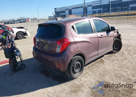 2020 Chevrolet Spark Fwd Ls Automatic z USA, uszkodzony, nr VIN KL8CB6SAXLC451500